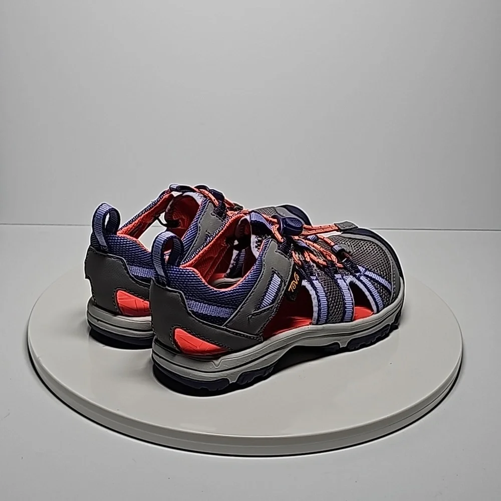 NWOT Teva Manatee Sandal Shoes Closed Toe Water Sporty Hiking Bungee Purple 12
